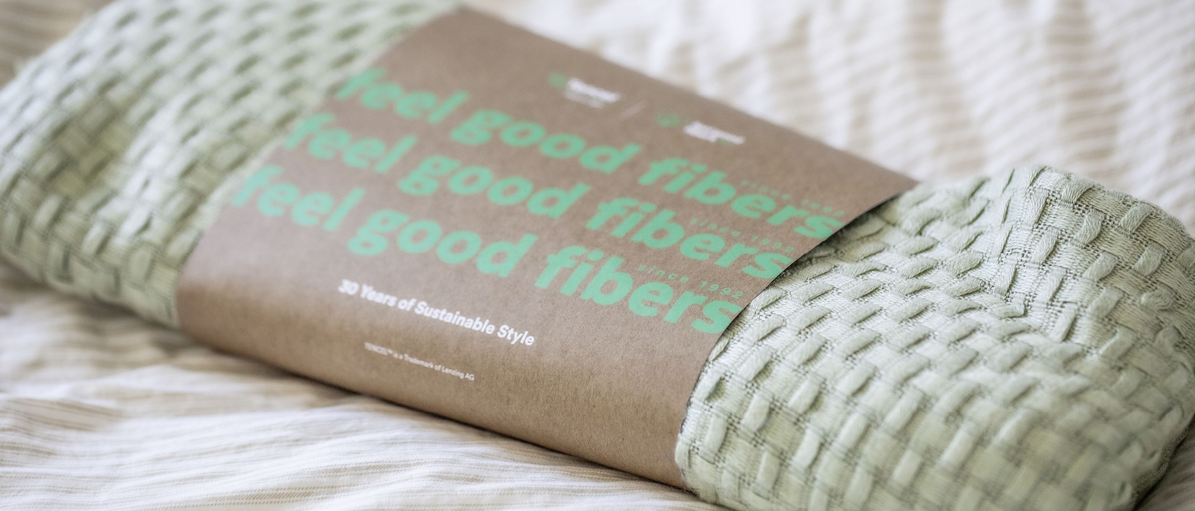Goody Bag "Feel Good Fibers" für das Jubiläum von Tencel Europe