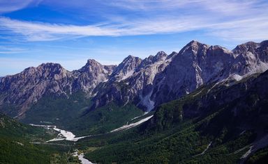 The path from Theth to Valbona