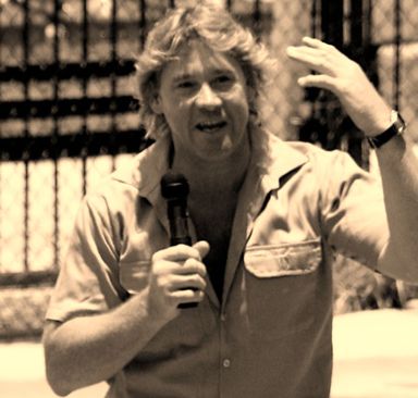 Photo of Steve Irwin
