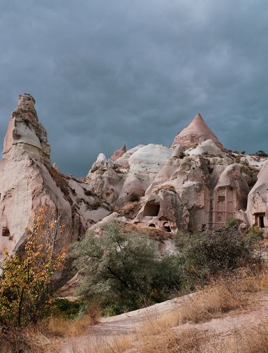 Moody skies in Cappadocia, Turkey