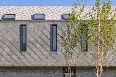 Ardoises Ardonit gris naturel - toiture & façade 