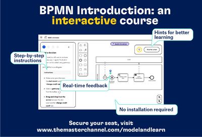 BPMN Introduction Interactive course