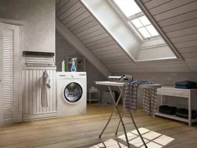 Wohnflächenberechnung: Waschraum