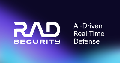 RAD Security Raises $14 Million in Series A to Launch AI-Driven ...
