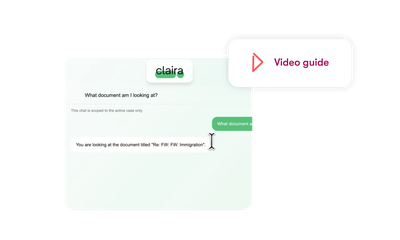 Introducing Claira AI for Nuix Discover