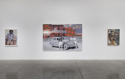 Daniel Crews-Chubb: 45 at 45, group show, LA Louver Gallery, Los Angeles, 2020