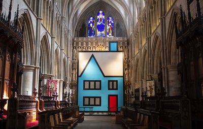 Richard Woods' installation in the Southwark Cathedral