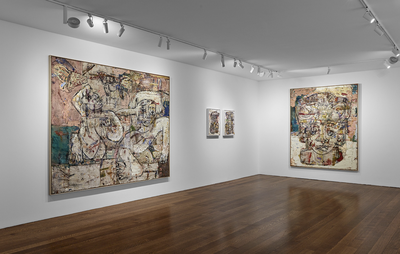 Daniel Crews-Chubb: Continuum, solo show, Timothy Taylor Gallery, New York, 2020