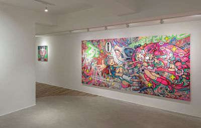 Hikari Shimoda gallery installation