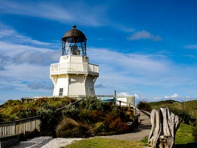 Manukau Heads Lighthouse in Awhitu Peninsula