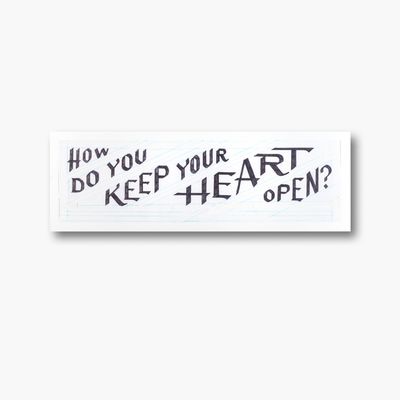 Christine Wong Yap – How Do You Keep Your Heart Open? (For Susan)