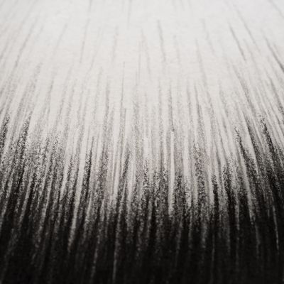 strands of hair in graphite