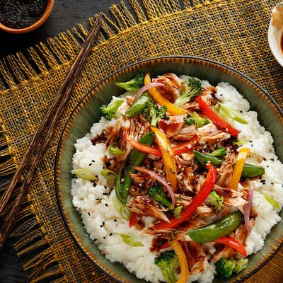 Teriyaki Mashed Potato Bowl