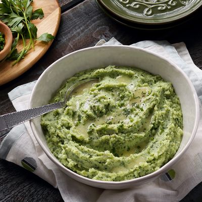 Spring Green Mashed Potatoes