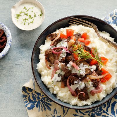 Greek Mashed Potato Bowl