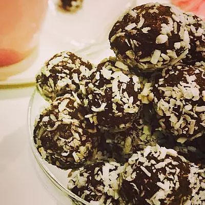 Sockersmarta chokladbollar
