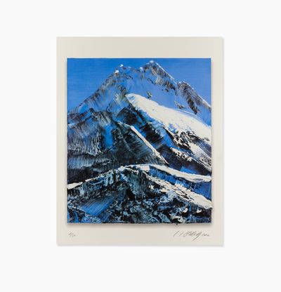 Snowy blue mountain, Nevertheless #9 by Conrad Jon Godly