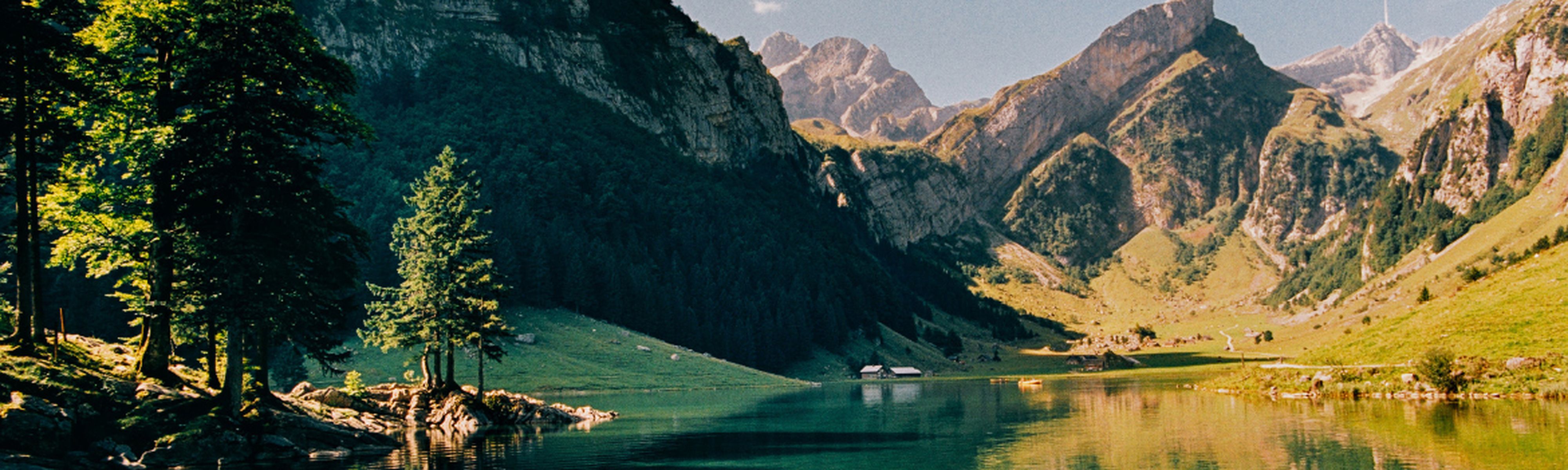 Seealpsee Lake in Switzerland