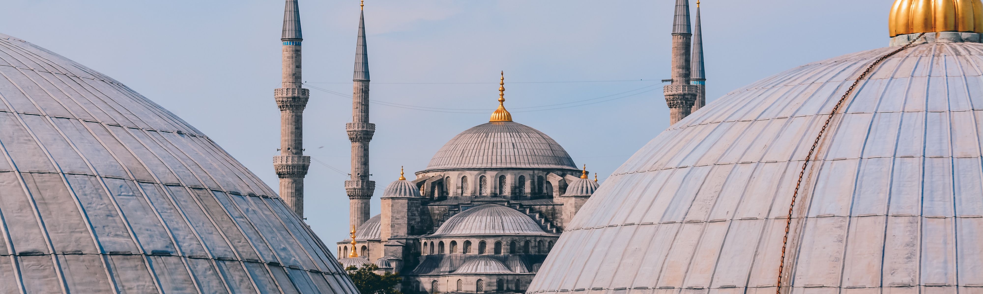 roof top domes mosques in turkey
