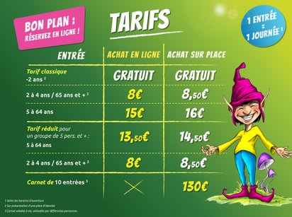 Tarifs Bois Des Lutins