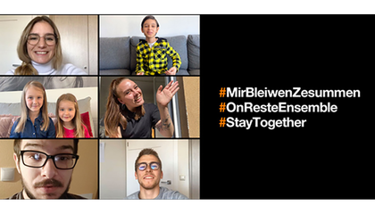 Orange lance l’opération #MirBleiwenZesummen pour permettre aux familles au Luxembourg de continuer à voir leurs proches via ses spots publicitaires