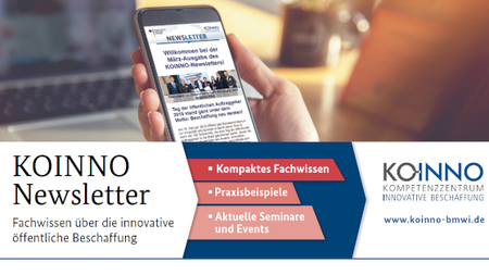 Der KOINNO-Newsletter mit News, Fachwissen und Veranstaltungstipps aus der öffentlichen Verwaltung