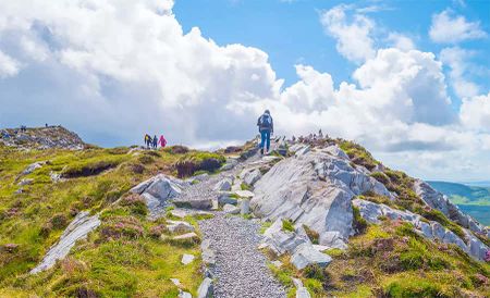Connemara hike in Ireland