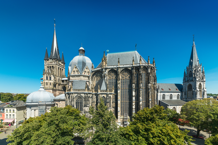 gotická katedrála v Cáchách