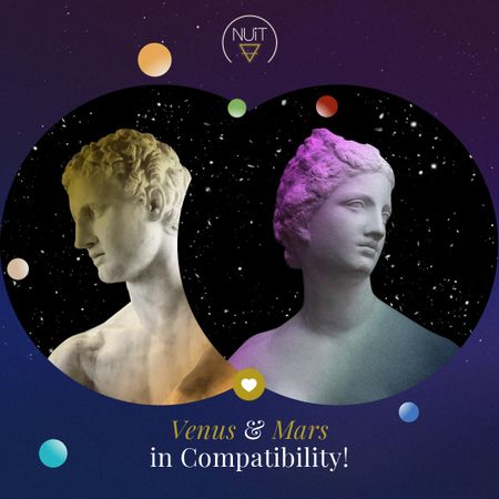 Venus and Mars in compatibility