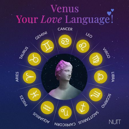 Venus - The ruler of your love life
