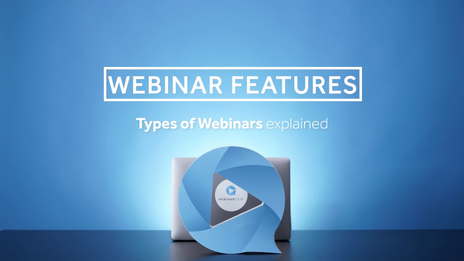Video thumbnail - Webinar features explained - Types of webinars