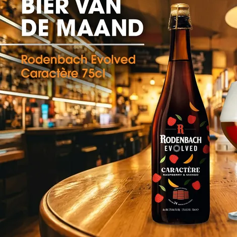 Bier van de Maand Oktober: Rodenbach Evolved Caractère 75cl