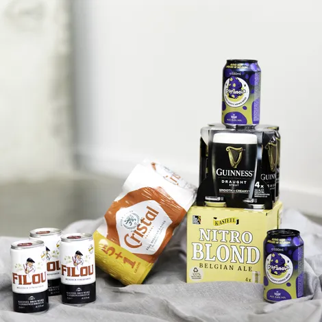 Bieren voor de festivalcamping