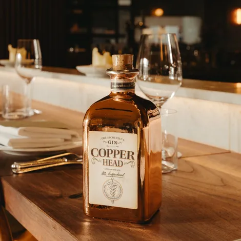 Copperhead Original gin fles 50cl