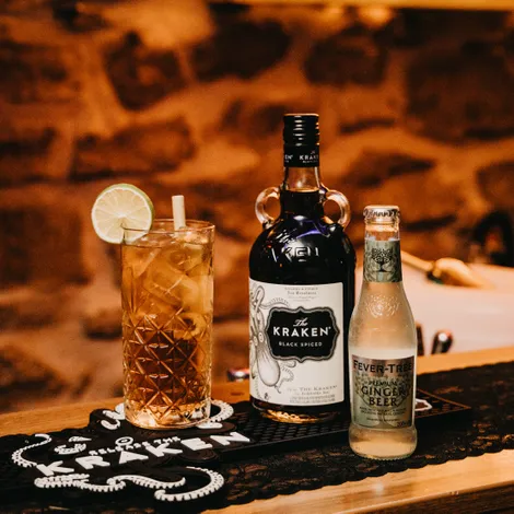 The Kraken Rum fles 70cl