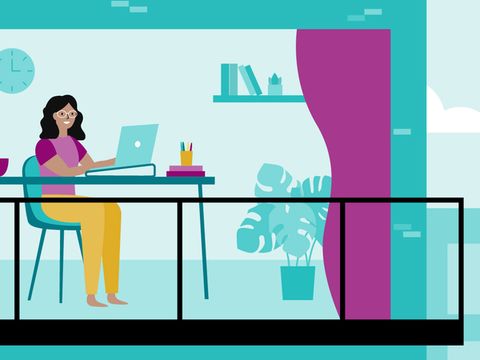 Setting up a healthy home office on a budget