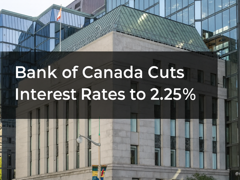 Bank Of Canada Ends 2025 by Holding Interest Rates at 2.25%