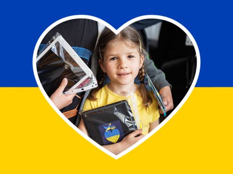 Bringing iPads to Ukrainian kids