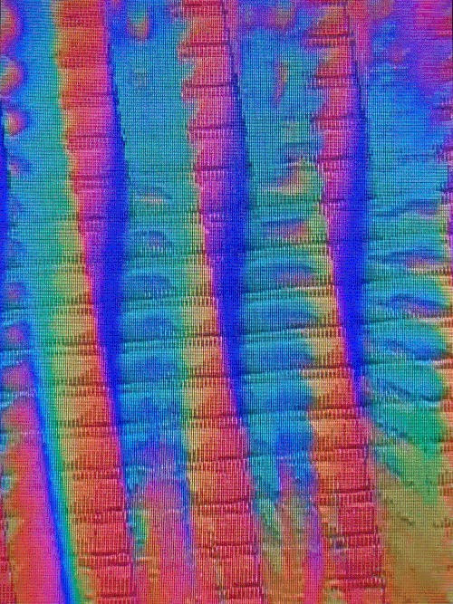 Colourful glitchy GIF