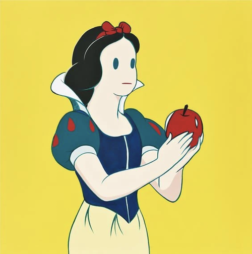 Snow White re imagined in Japanese style