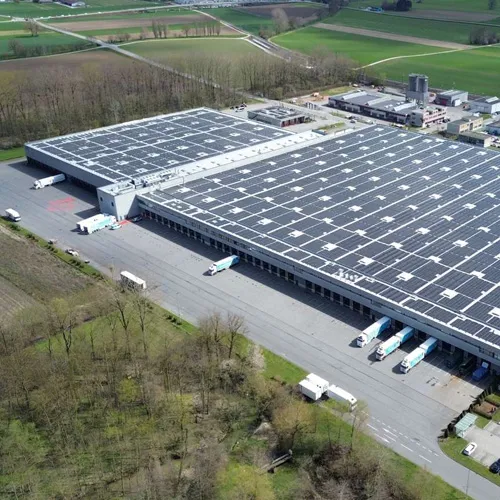 Solarkraftwerk Domdidier am Netz