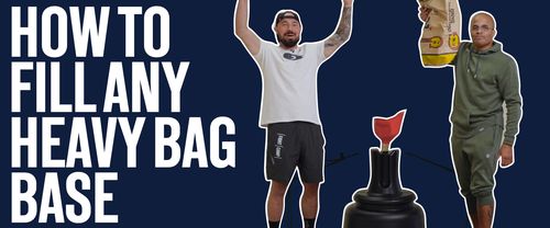 Step-By-Step: How To Fill Your Heavy Bag Base