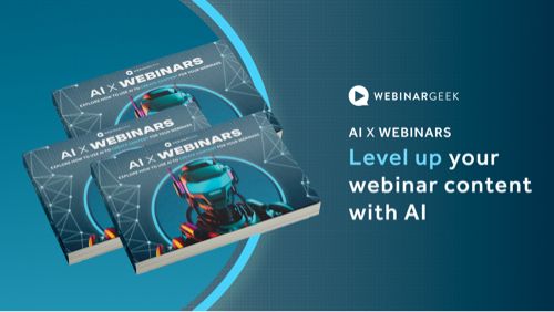 Cover from AI X webinars ebook