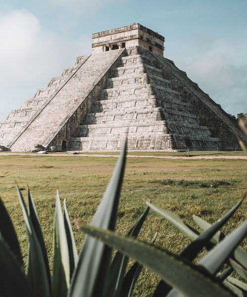 The Mayan ruins of Chichen Itza on the Yucatan Peninsula Mexico