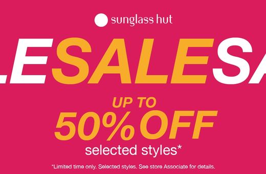 Sunglass Hut’s End of Year Sale is here!