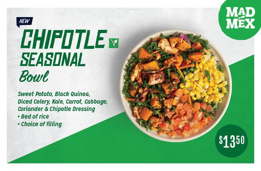 Mad Mex's NEW Chipotle Seasonal Bowl