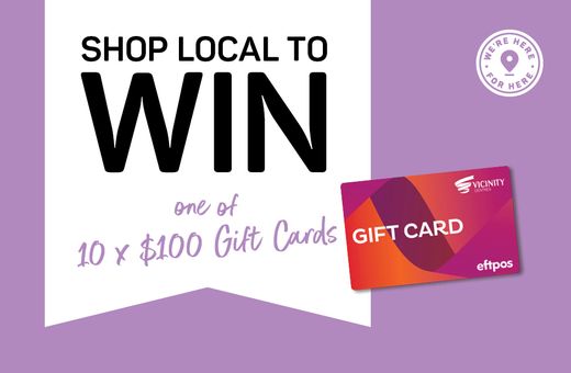 Shop local to WIN