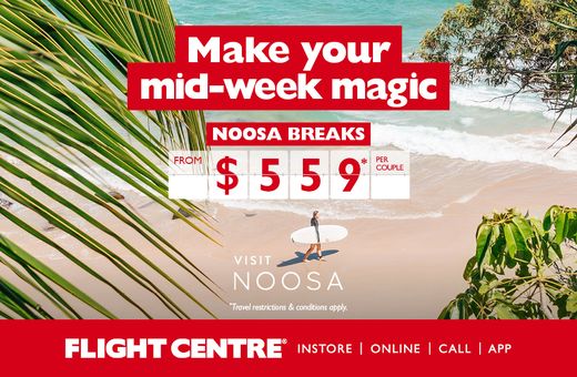 Flight Centre | Noosa Campaign