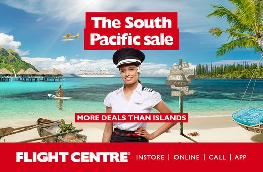 Flight Centre's South Pacific Sale