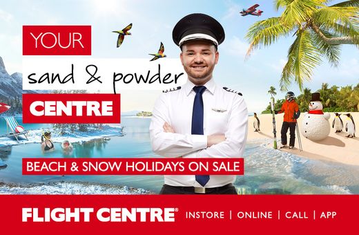 Beach and Snow Holidays On Sale at Flight Centre